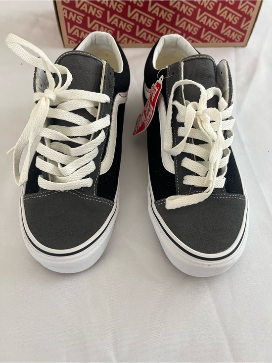 Vans Other - Vans Black and White Low-Top Skate Shoes